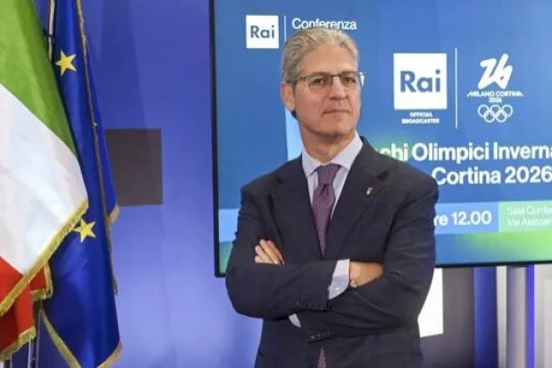 رئيس قسم الرياضة بهيئة الإذاعة والتلفزيون الإيطالية «راي» باولو بيتريكا (شبكة راي)