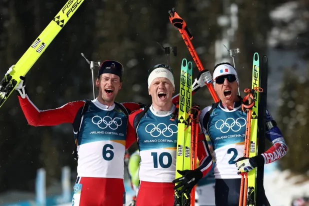 النرويج فرضت تفوقها في معظم الألعاب (رويترز)