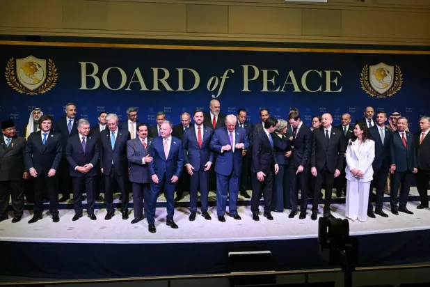  Barış Konseyi Konferansı Katılımcıları- 19 Şubat 2026 (AFP)