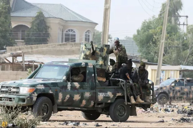 Nijerya ordu devriyesi (Arşiv- Reuters)