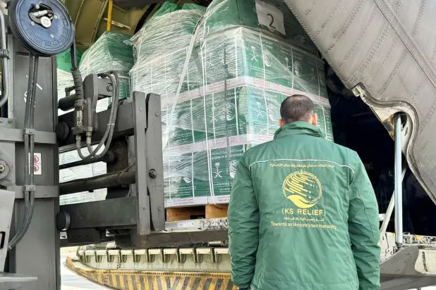 تأتي هذه المساعدات في إطار الدعم السعودي المقدم عبر «مركز الملك سلمان للإغاثة» للشعب الفلسطيني في قطاع غزة (واس)