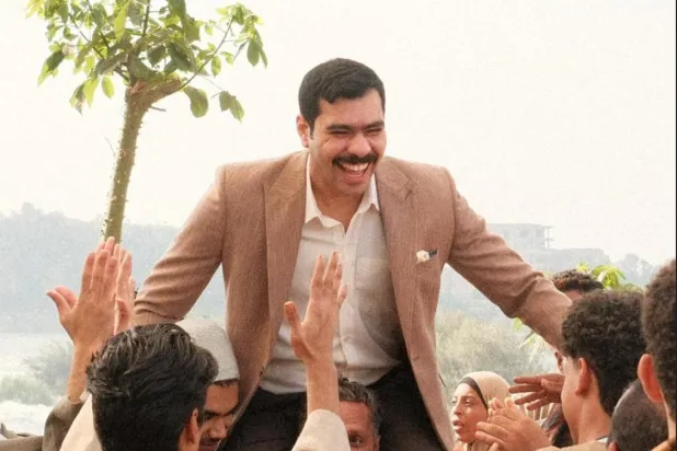 مشهد من المسلسل (صفحة أحمد رمزي على «فيسبوك»)