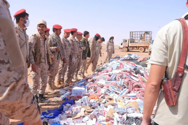 Members of the Al-Wadiah battalion boast extensive experience allowing them to thwart ongoing smuggling attempts. (Al-Wadiah battalion) 