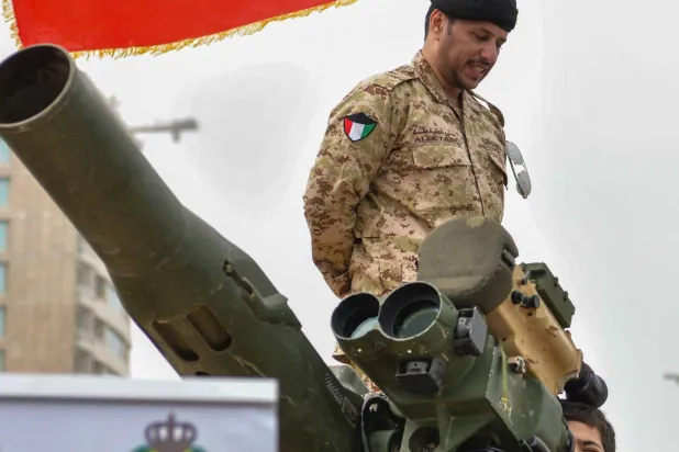 إحدى الفعاليات التي قام بها الجيش الكويتي (كونا)