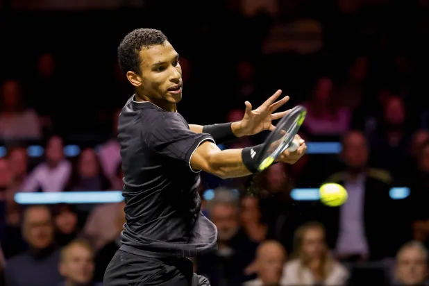 اللاعب الكندي فيليكس أوجيه - ألياسيم (إ.ب.أ)