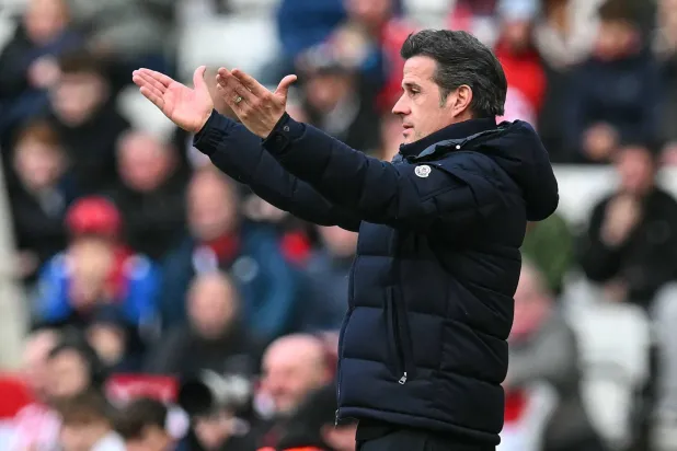 ماركو سيلفا مدرب فولهام (أ.ف.ب)