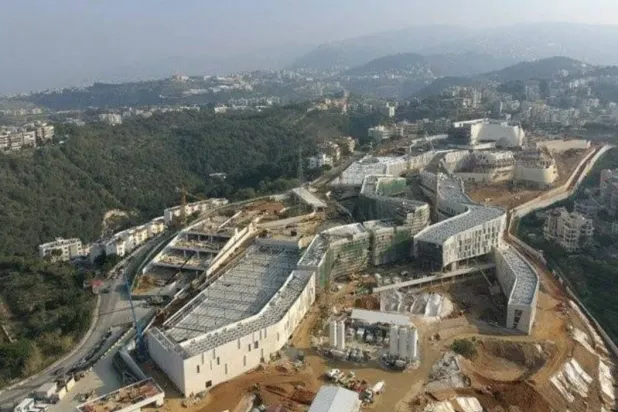 The new US embassy in Lebanon (US embassy Beirut Twitter account)