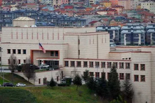 مبنى السفارة الأميركية في بيروت (وكالة الأنباء المركزية)