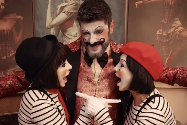 مشهد من مسلسل «بالحرام» إخراج فيليب أسمر (إنستغرام)