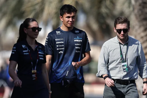 أليكس ألبون سائق فريق ويليامز (أ.ب)