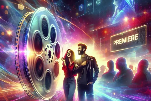 An expressive image of the debate between French cinema industry and AI (Shutterstock) 