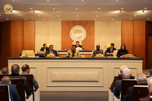 جلسة سابقة لمجلس النواب الليبي (موقع البرلمان على الإنترنت)