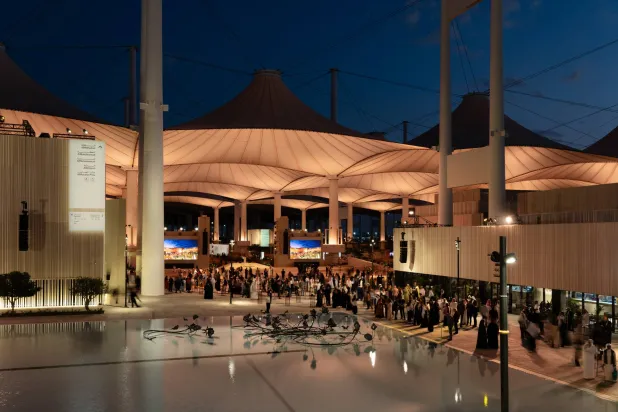 صالة الحجاج الغربية مقر بينالي الفنون الإسلامية بجدة (مؤسسة بينالي الدرعية)