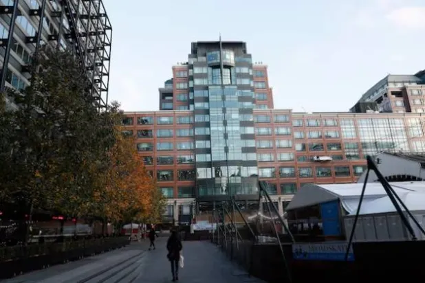 المقرّ الرئيسي لـ«البنك الأوروبي لإعادة الإعمار والتنمية» في لندن (رويترز)