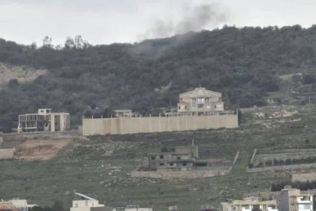 غارة على حرش علي الطاهر في قضاء النبطية (الوكالة الوطنية للإعلام)