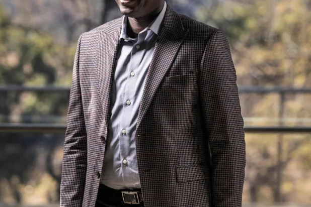 وزير خارجية جنوب أفريقيا رونالد لامولا (أ.ف.ب)