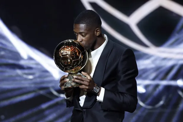 ديمبيلي وجائزة أفضل لاعب في العالم عام 2025 (غيتي) Cutout 

