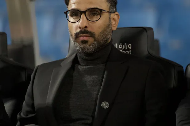 سعد الشهري مدرب فريق الاتفاق (تصوير: نايف العتيبي) 