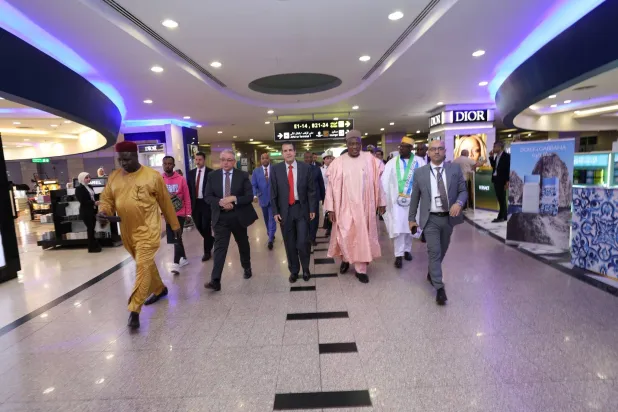 محاولات مصرية لتلافي حالة الارتباك في الطيران العالمي نتيجة التصعيد في المنطقة (شركة ميناء القاهرة الجوي)