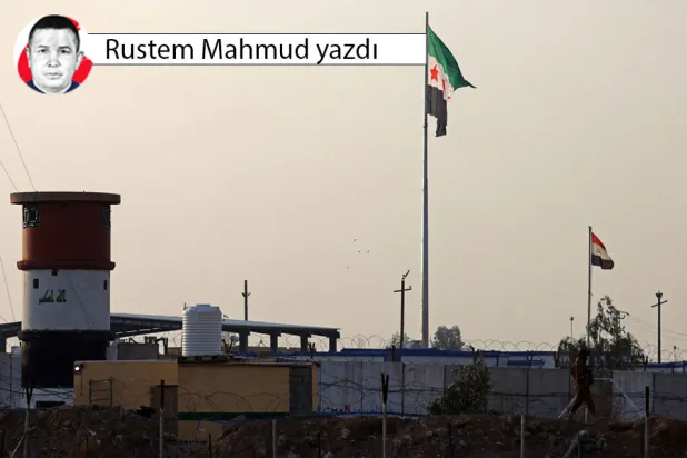 Irak’ın batısında Irak-Suriye sınırı, 23 Ocak 2026 (AFP)