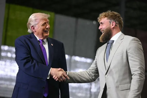 Jake Paul, 2024 seçiminde Donald Trump'ın başkanlığını desteklemişti (AFP)