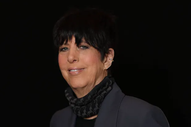 US songwriter Diane Warren nominee for Best Original Song "Dear Me" poses during a photo session ahead of the 98th Oscars Nominees Luncheon at the Beverly Hilton hotel in Beverly Hills, California on February 10, 2026. (AFP)
