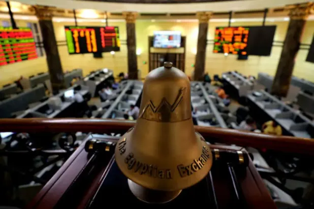جرس بورصة القاهرة (رويترز)