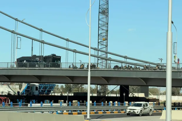 Irak güvenlik güçleri, Yeşil Bölge’ye giden Asma Köprü’yü kapattı (Şarku’l Avsat)