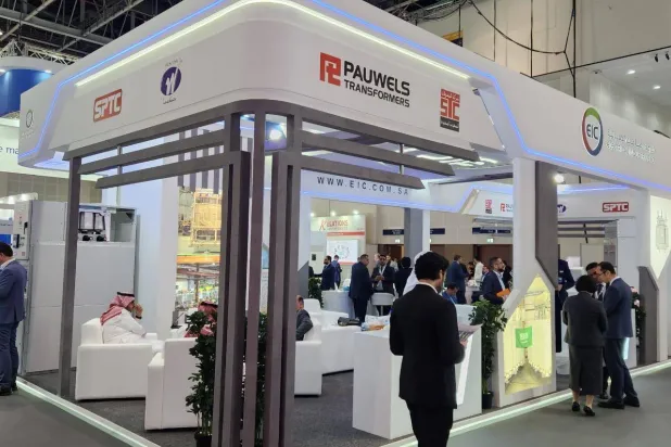 جناح «الصناعات الكهربائية» في أحد المعارض (موقع الشركة الإلكتروني)