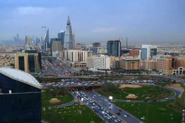 A view of the Saudi capital Riyadh. (Asharq Al-Awsat)