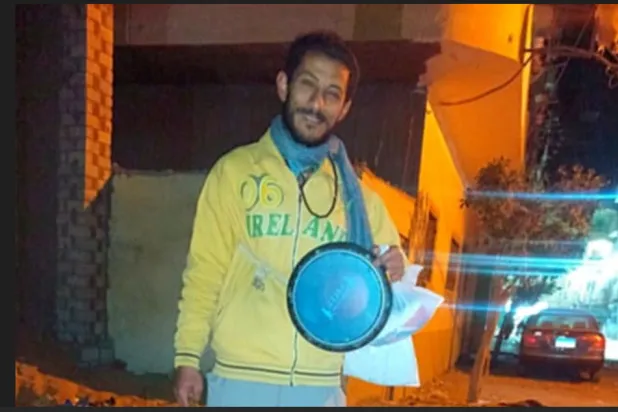 المسحراتي في شوارع مغاغة بالمنيا (الشرق الأوسط)