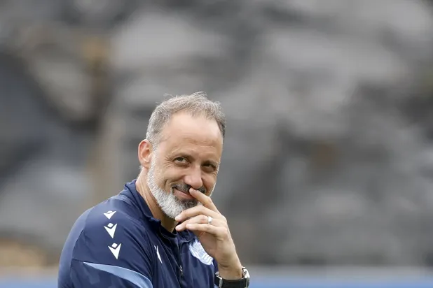 بيليغرينو ماتارازو مدرب ريال سوسيداد (إ.ب.أ)