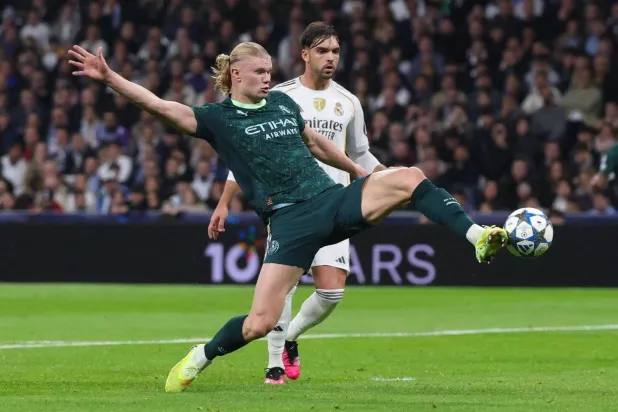 المواجهة بين سيتي وريال مدريد تتجدد في ثمن نهائي دوري الأبطال (غيتي)