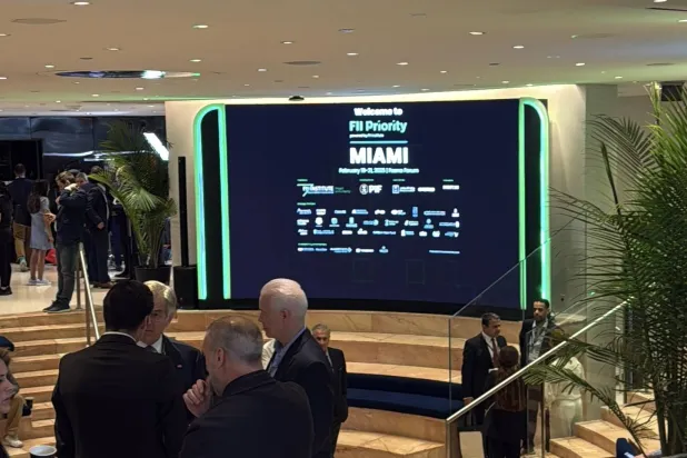 جانب من النسخة السابقة من قمة مبادرة مستقبل الاستثمار التي استضافتها مدينة ميامي الأميركية (الشرق الأوسط)