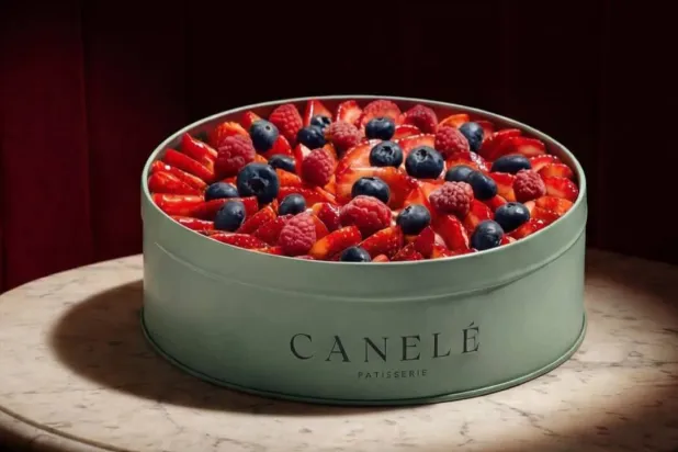 كنافة بالتوت أحد اختراعات حلوى رمضان (إنستغرام)