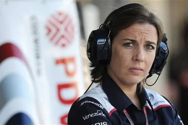 البريطانية كلير ويليامز المديرة السابقة لفريق ويليامز في بطولة العالم لسباقات الفورمولا 1 (منصة إكس) 