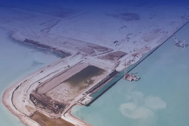 مشروع ميناء مبارك الكبير في الكويت (كونا)