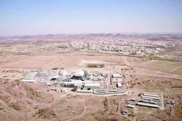 منجم «مهد الذهب» التابع لشركة «معادن» (واس)