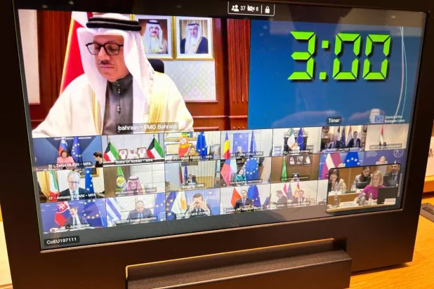 توافق خليجي أوروبي على أهمية وقف الحرب واستقرار المنطقة (الاتحاد الأوروبي)