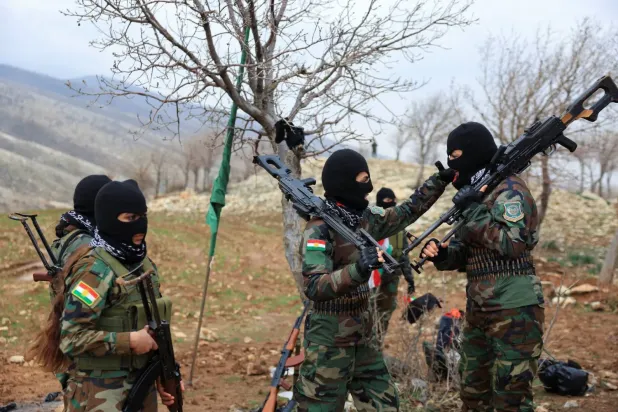 İran füzeleri IKBY bölgesini hedef aldı… Tahran muhalif grupları uyardı