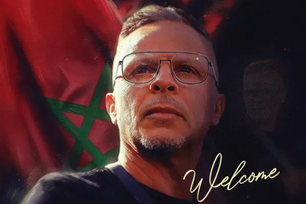 منشور بثه الاتحاد المغربي للمدرب الجديد محمد وهبي (الاتحاد المغربي لكرة القدم)