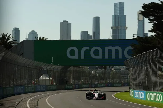  Formula One F1 - Australian Grand Prix - Albert Park Grand Prix Circuit, Melbourne, Australia - March 6, 2026 Haas' Oliver Bearman during practice. (Reuters)
