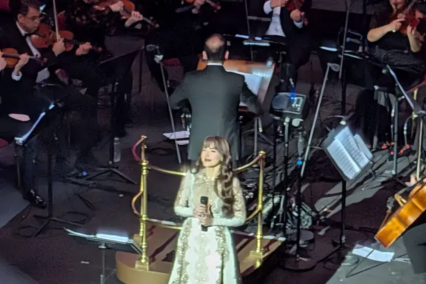 عبير نعمة في ألبرت هول (الشرق الأوسط)