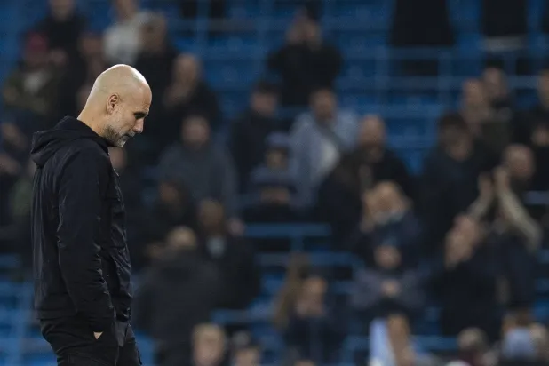 بيب غوارديولا مدرب مان سيتي (إ.ب.أ)