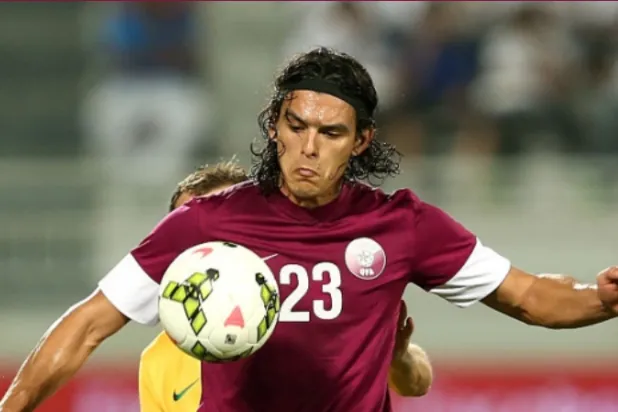 نجم الكرة القطرية سيباستيان سوريا (منتخب قطر)