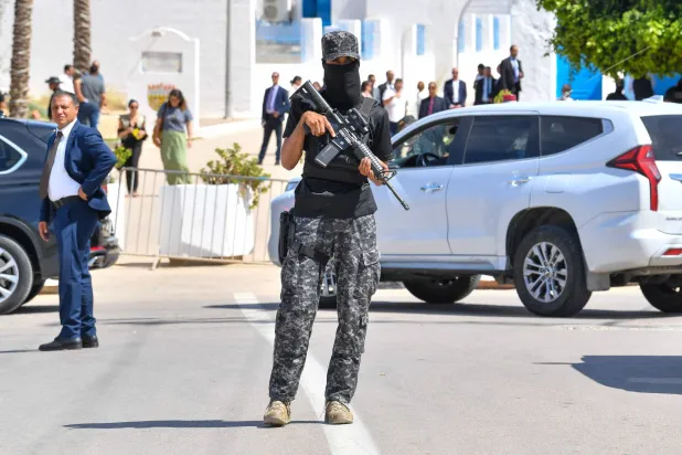 تعزيزات أمنية مكثفة في سوسة إثر الحادث الإرهابي الذي تعرضت له المدينة ( أ.ف.ب)