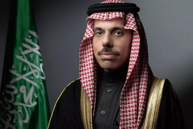 Saudi Minister of Foreign Affairs Prince Faisal bin Farhan bin Abdullah. (AFP)