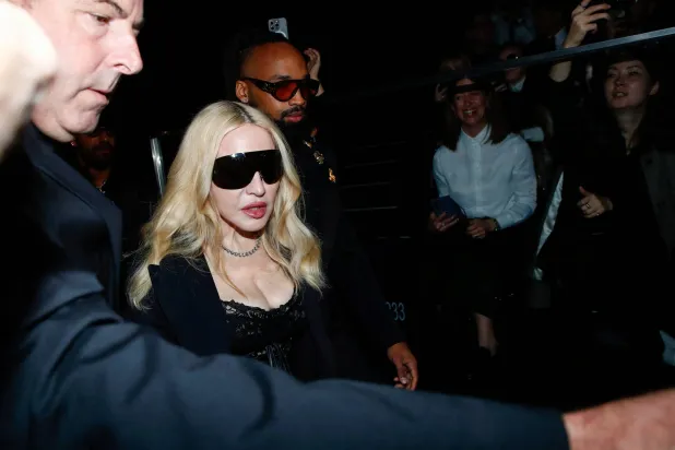 المغنية الأميركية مادونا في آخر ظهور رسمي لها (رويترز)