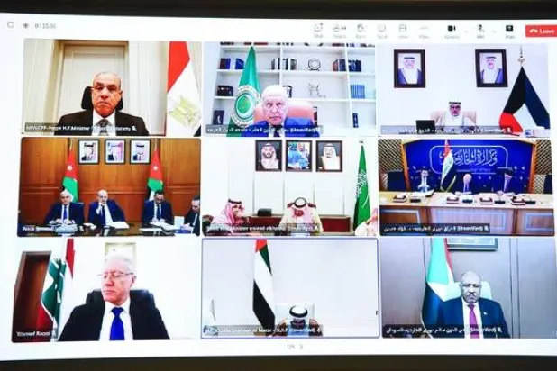 اجتماع مجلس جامعة الدول العربية على المستوى الوزاري في دورة غير عادية عبر تقنية الاتصال المرئي (الخارجية المصرية)
