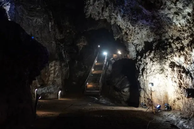 The Sterkfontein caves have yielded many hominin fossil discoveries. Emmanuel Croset/AFP/Getty Images 